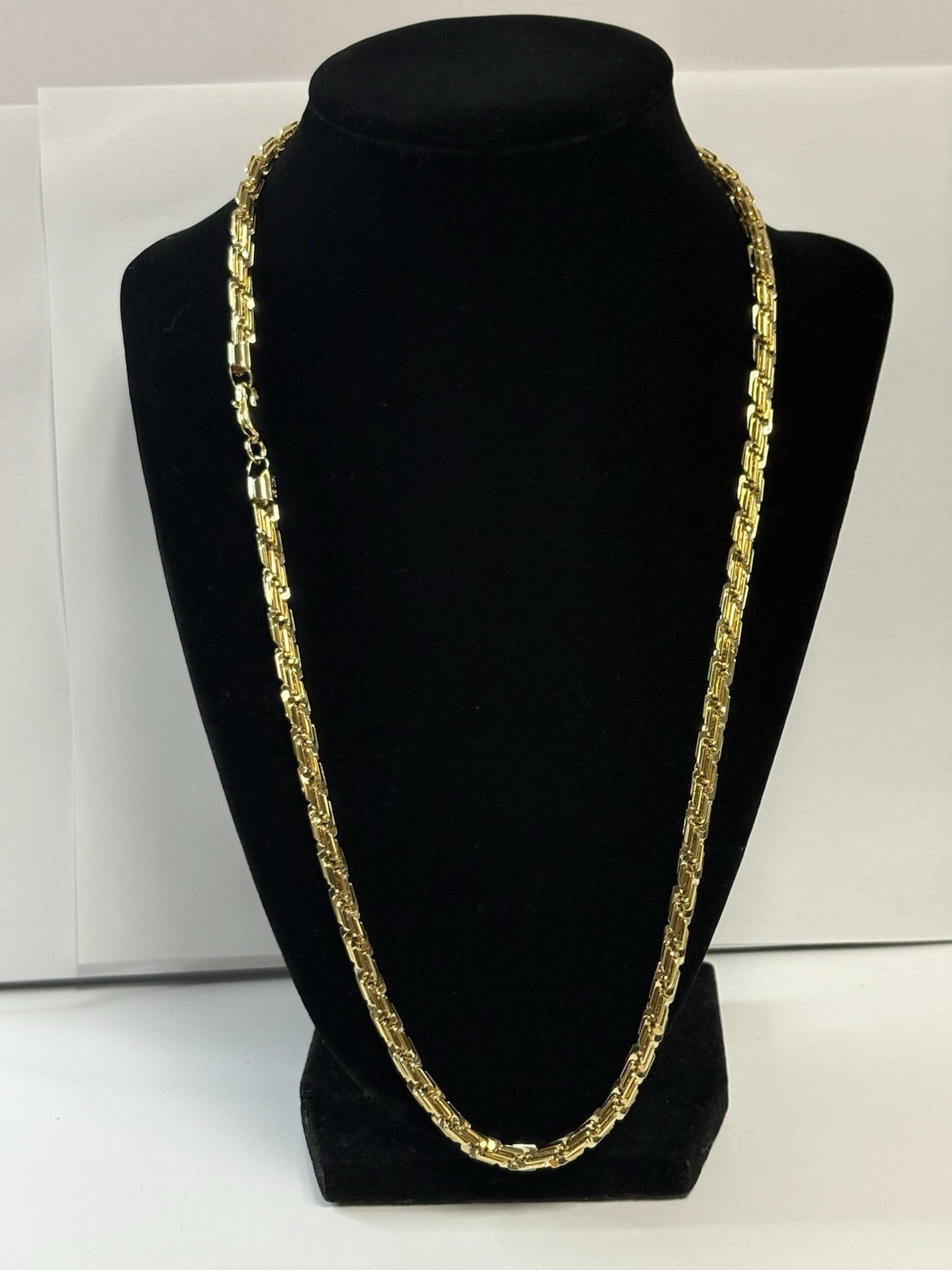 14k (STAMPED) Italy Gold Filled/Plated Milano Chain ~ 22” ~ 4mm ~ NEW ~ READ