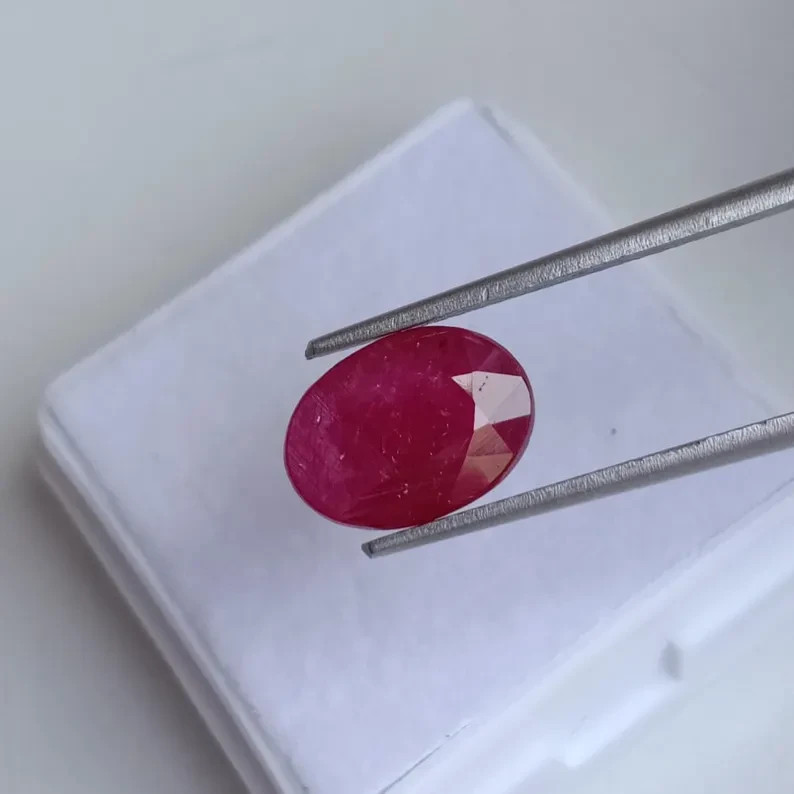 Certified Pigeon Red Ruby Cut No Heat No Treat Natural Loose Gemstone 2.54 Ct