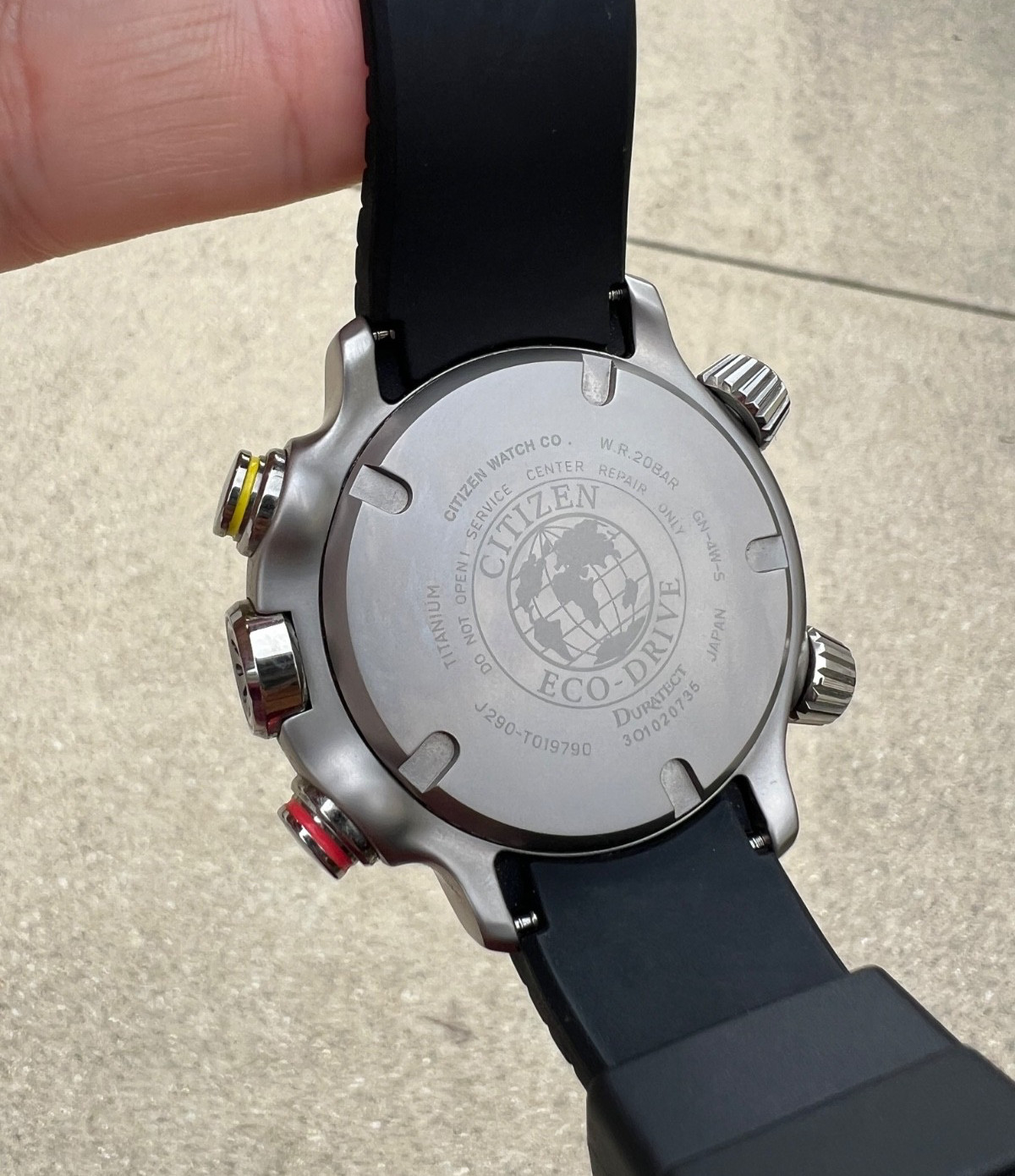 CITIZEN Eco-Drive Promaster – Altichron Titanium Watch BN5030-06E – DISCONTINUED