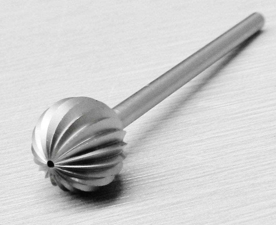 Fox Jewelry Round Burs Fig 1 Jewelers Ball Bur Large Size 10mm Made in Germany