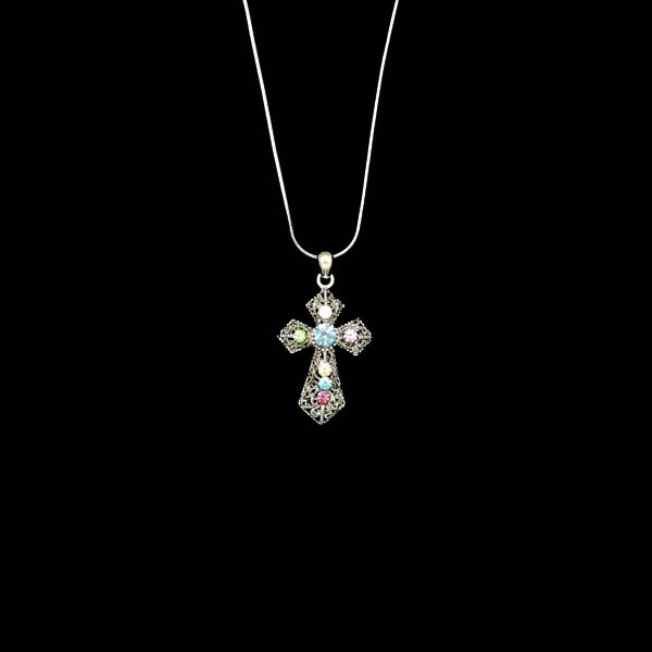 Filigree NYC Cross Necklace