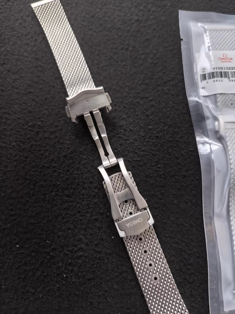 20mm OMEGA Original Stainless Steel Bracelet Watch Band