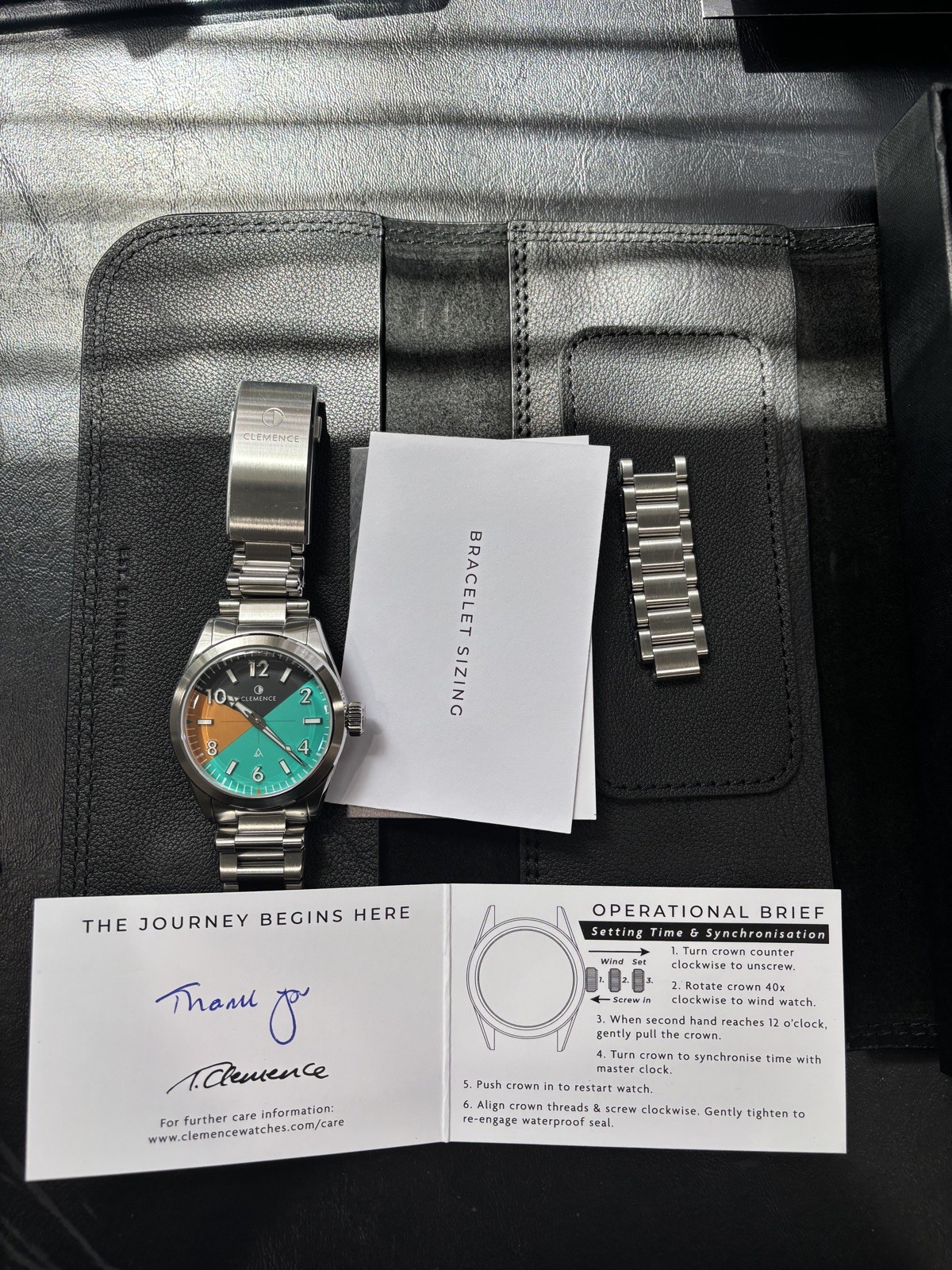 Clemence Munro Field Watch Ridgeline US Based Seller – No Tariffs