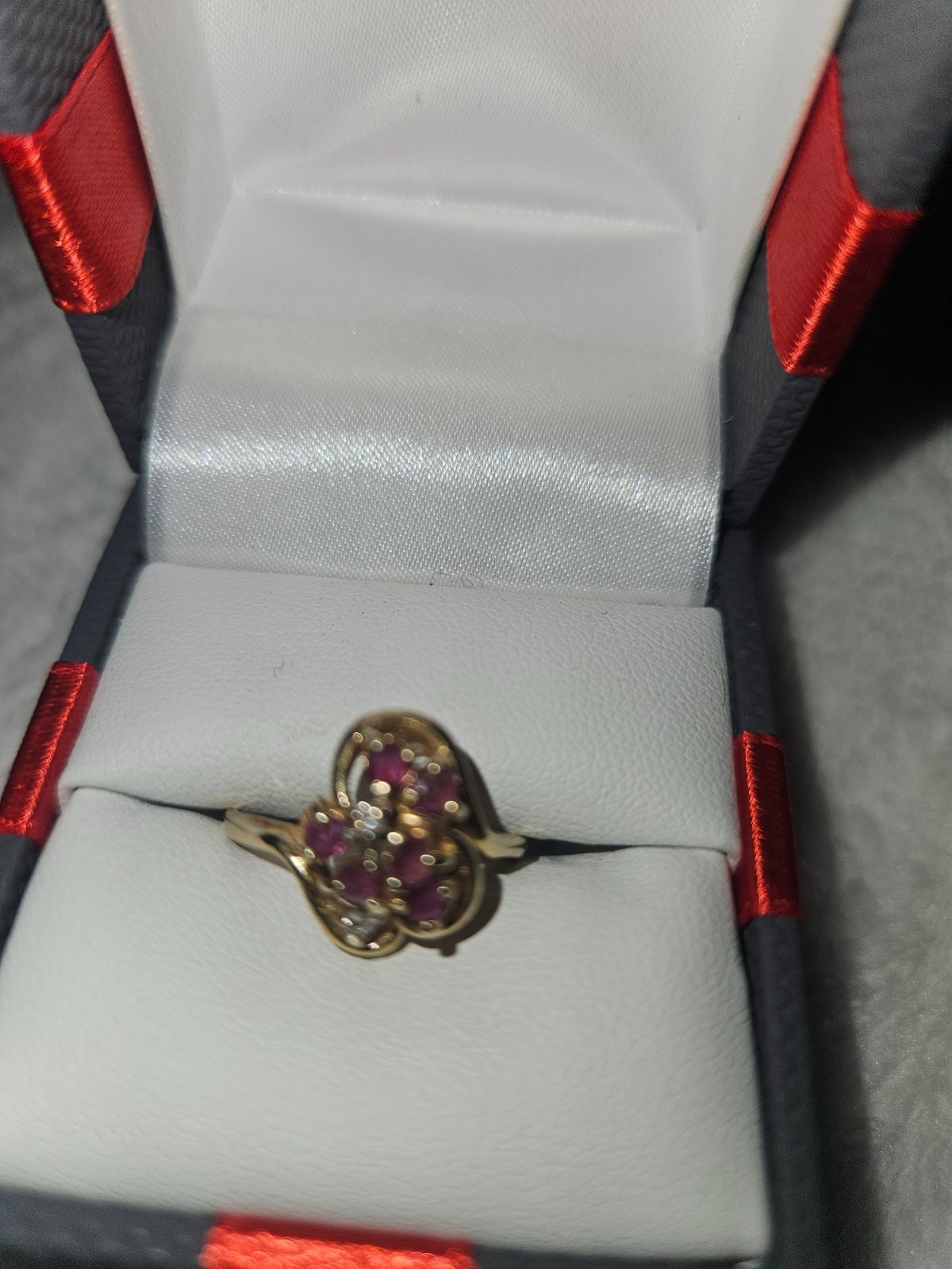 2 CT Round Simulated Pink Ruby Cluster Women Wedding Ring 14K Yellow Gold Plated