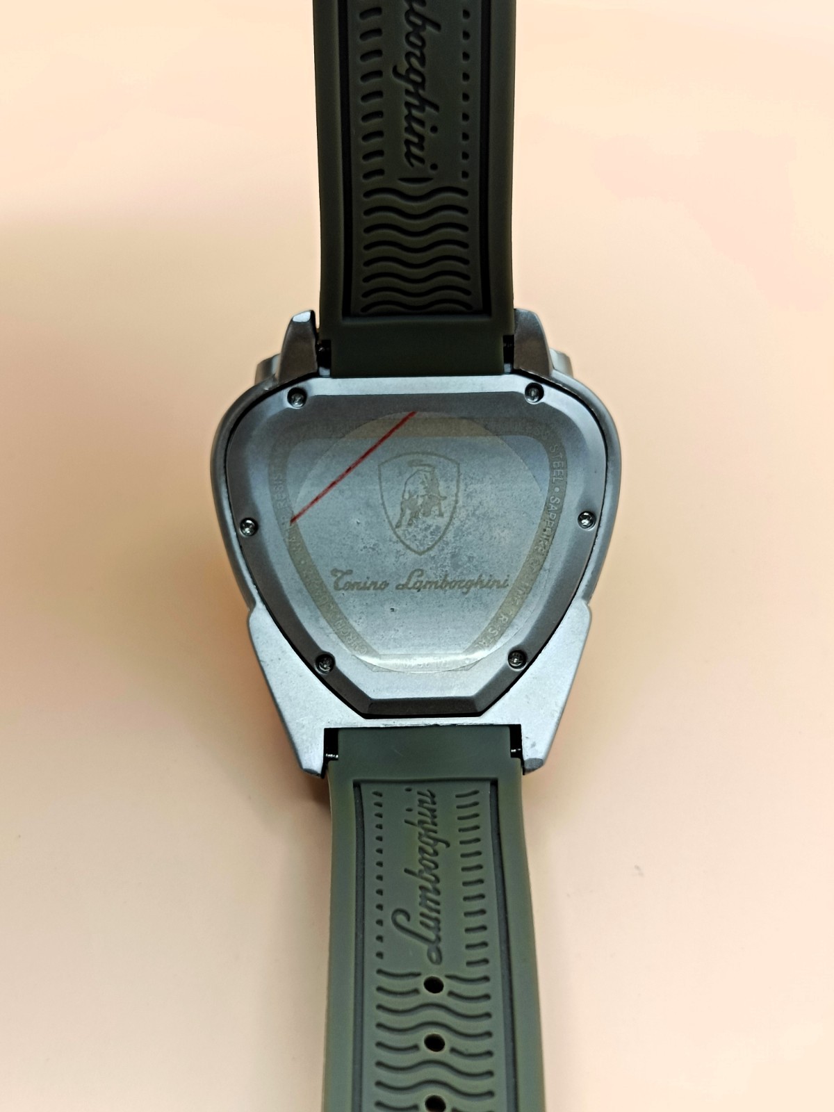 Amazing Tonino Lamborghini Chronograph Black Dial Refurbished Men’s Wrist Watch