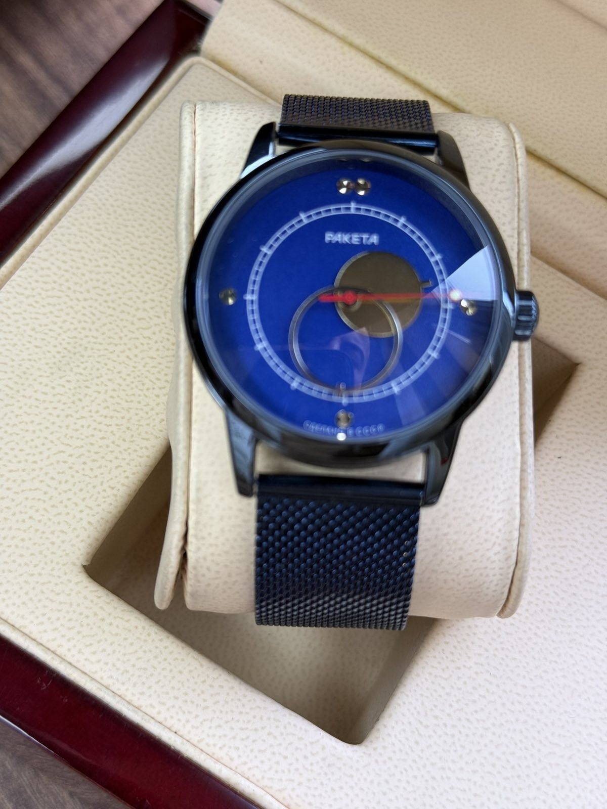 Watch Copernicus Mechanical Blue Vintage Russian Mens Raketa 1990s Sun Dial Rare