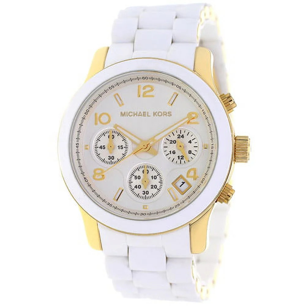 MICHAEL KORS Runway MK5145 Quartz Mineral Crystal Unisex Wristwatch