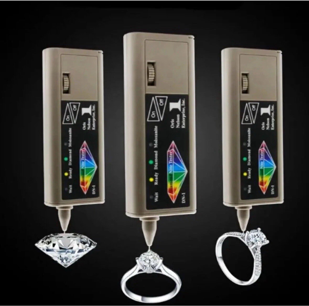 Diamond Nite Dual Tester Test For Diamonds &Moissanite DN-1 Made in USA