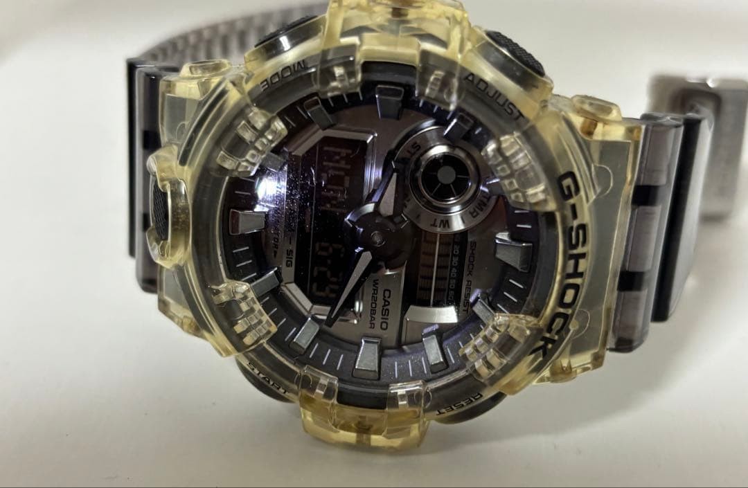 CASIO G-SHOCK GA-700SK Skeleton 5522 Clear (Used)