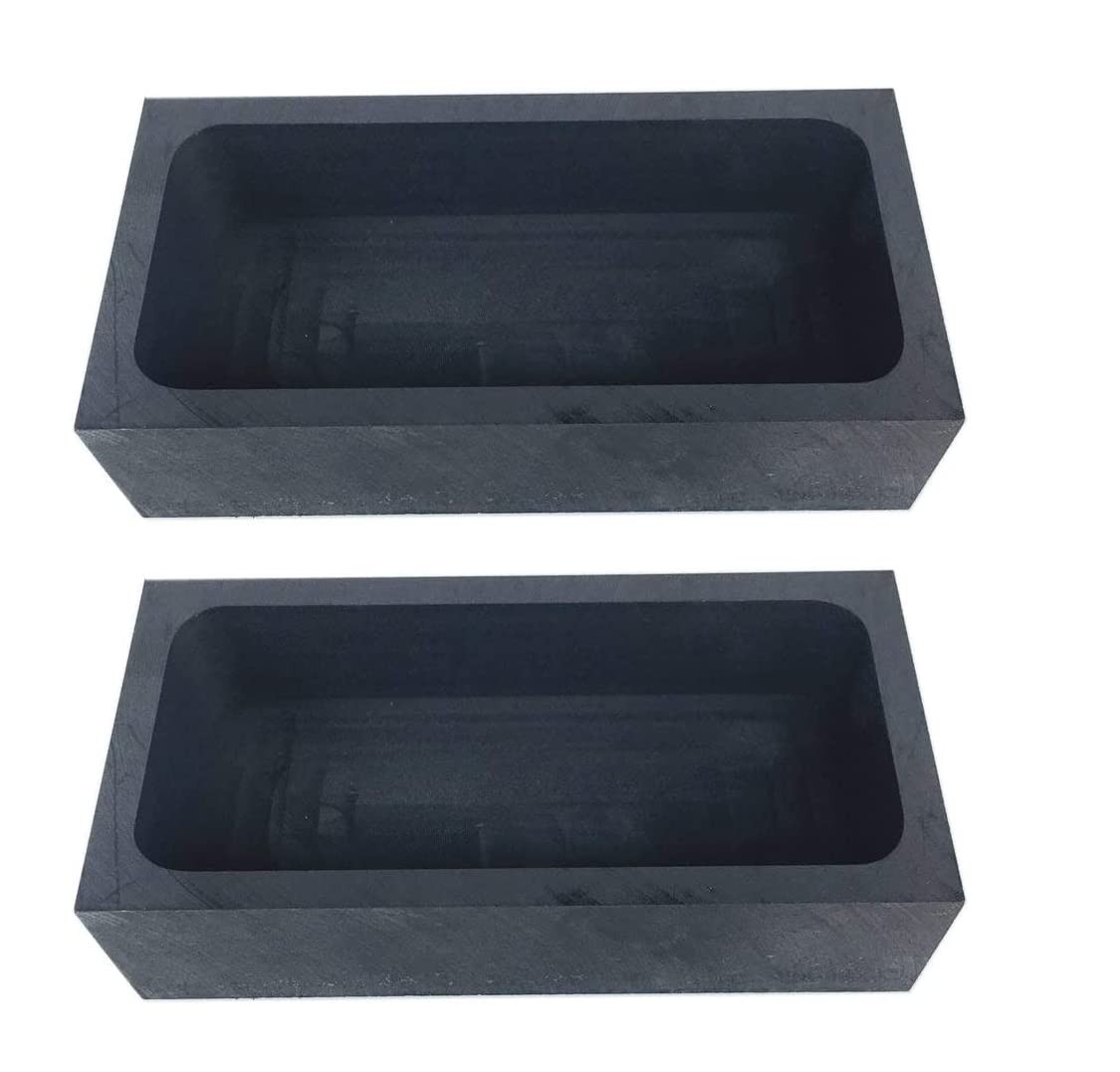 Gold Silver Ingot Mold Graphite Crucible 100g Melting Casting Refining Kit