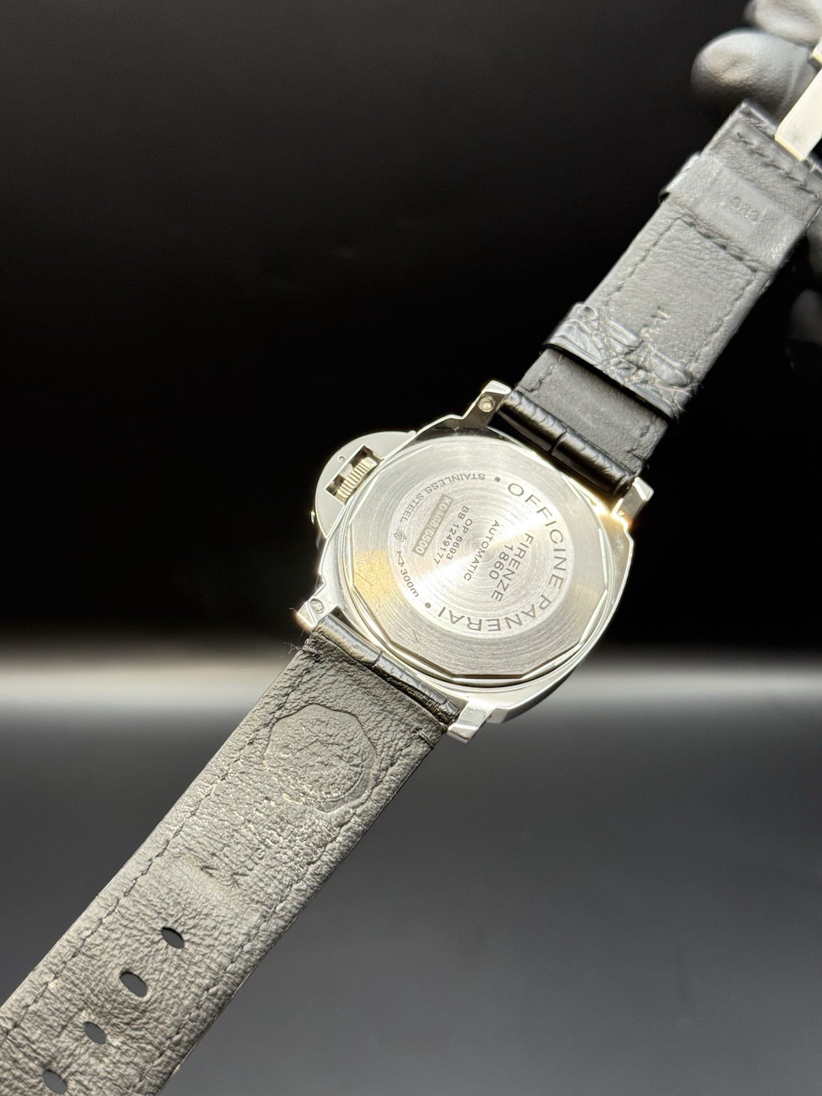 Panerai Luminor Marina Automatic 44mm Steel Mens Watch OP 6693 Naked Watch Only