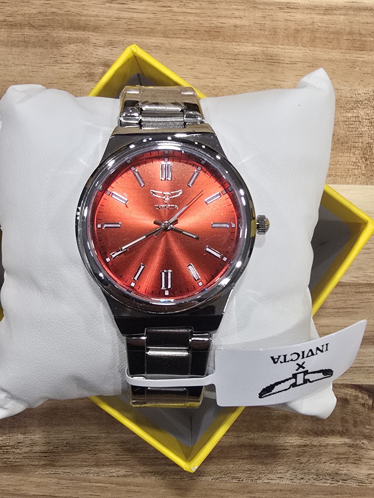 Invicta Celestial I by Invicta Women’s Watch 35mm 69056 Stainless W/Red Dial New