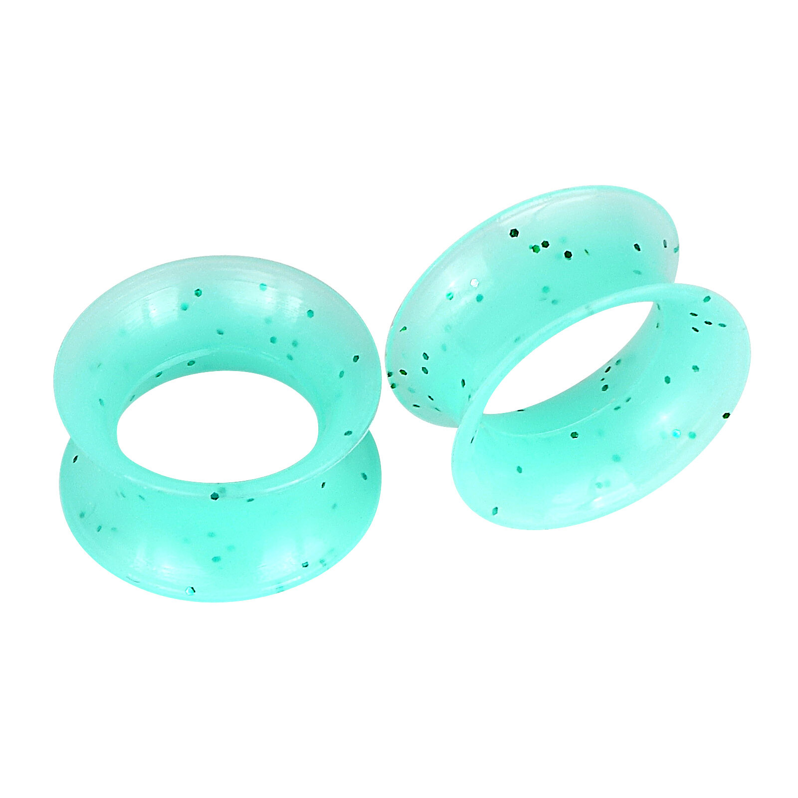 20Pcs Thin Silicone Earskin Tunnels Flexible Ear Gauge Kit Expander Plug 2g-3/4″