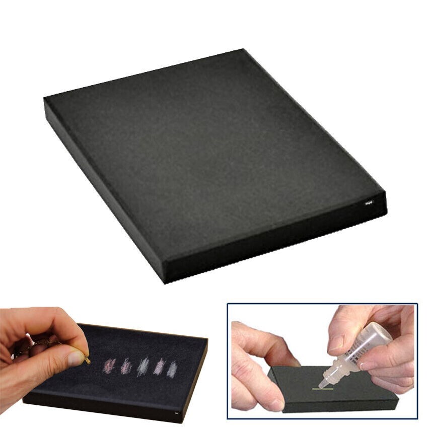 Testing Stone for Gold Silver Platinum 3″x2″x.25″ Pawn & Jewelry Store Buyer