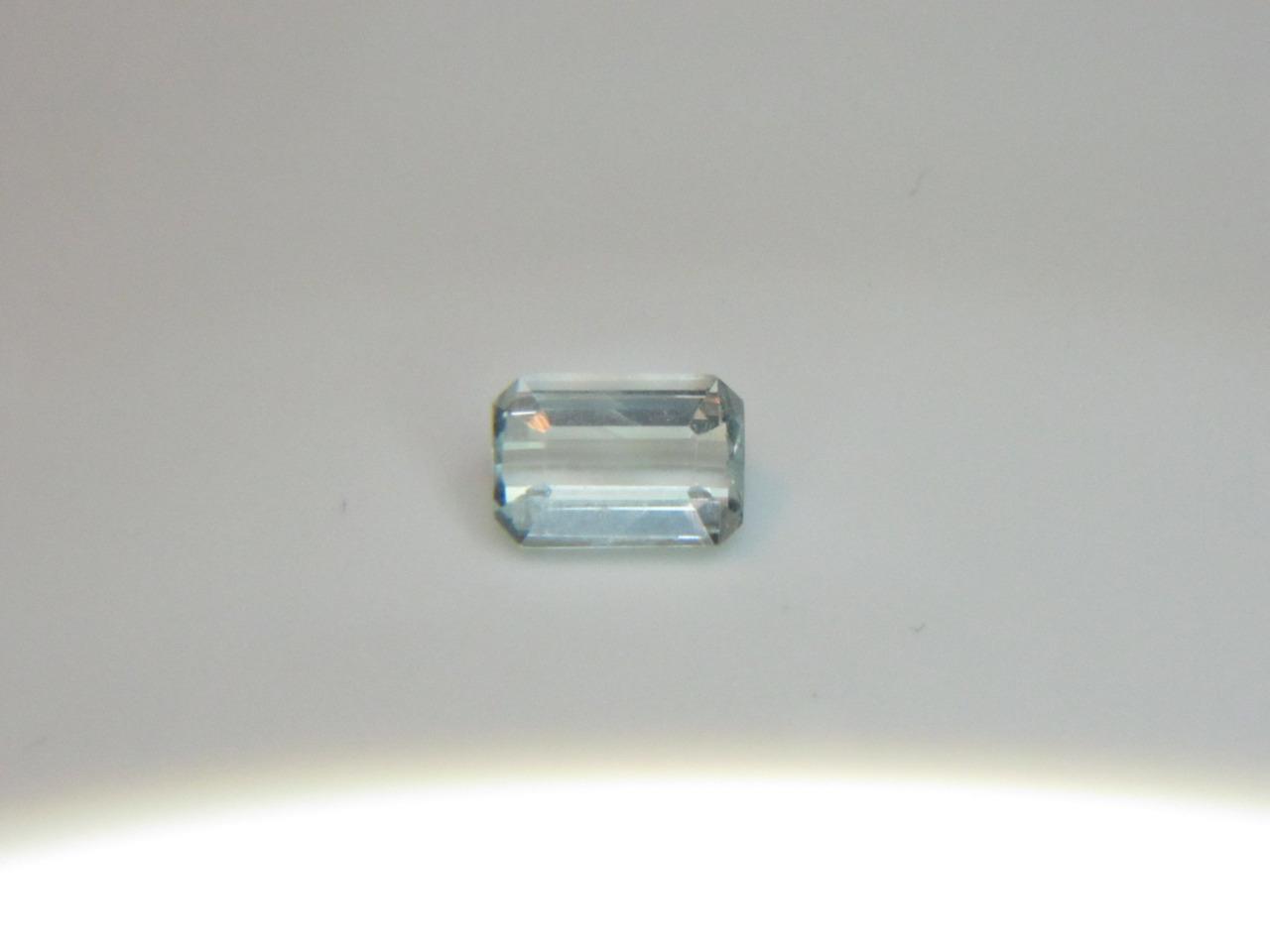 1.15CT VS STUNNING COLLECTOR GEM VERY LIGHT GREENISH BLUE BRAZILIAN AMBLYGONITE