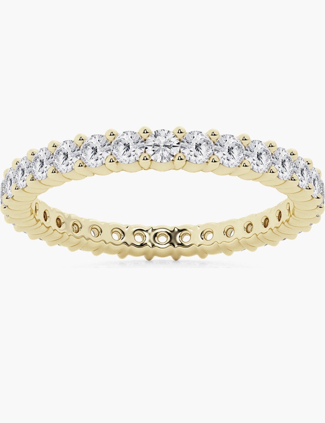 BCT Diamond Lab Grown Eternity Band Ring