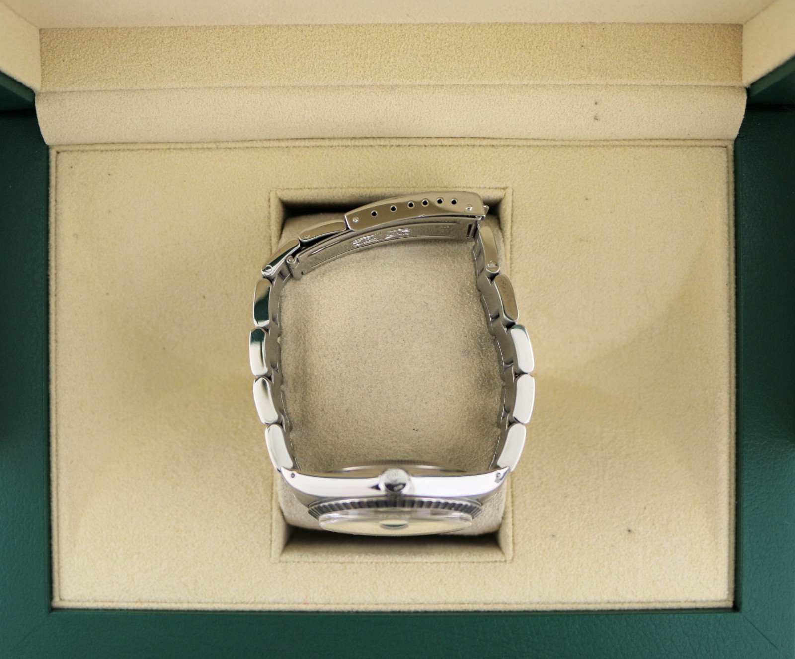 1984 Rolex Datejust 16030 Silver Dial SS Oyster IBM Award Watch No Papers 36mm