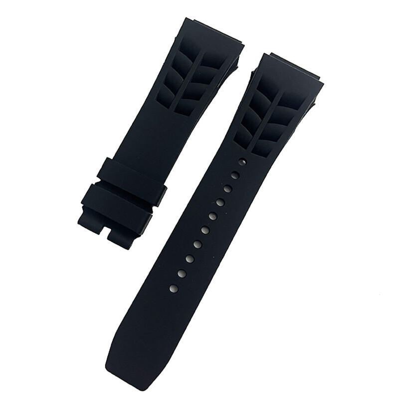 25mm-Spring Bar-Watch Rubber Band Strap For RICHARD MILLE RM011 RM-11