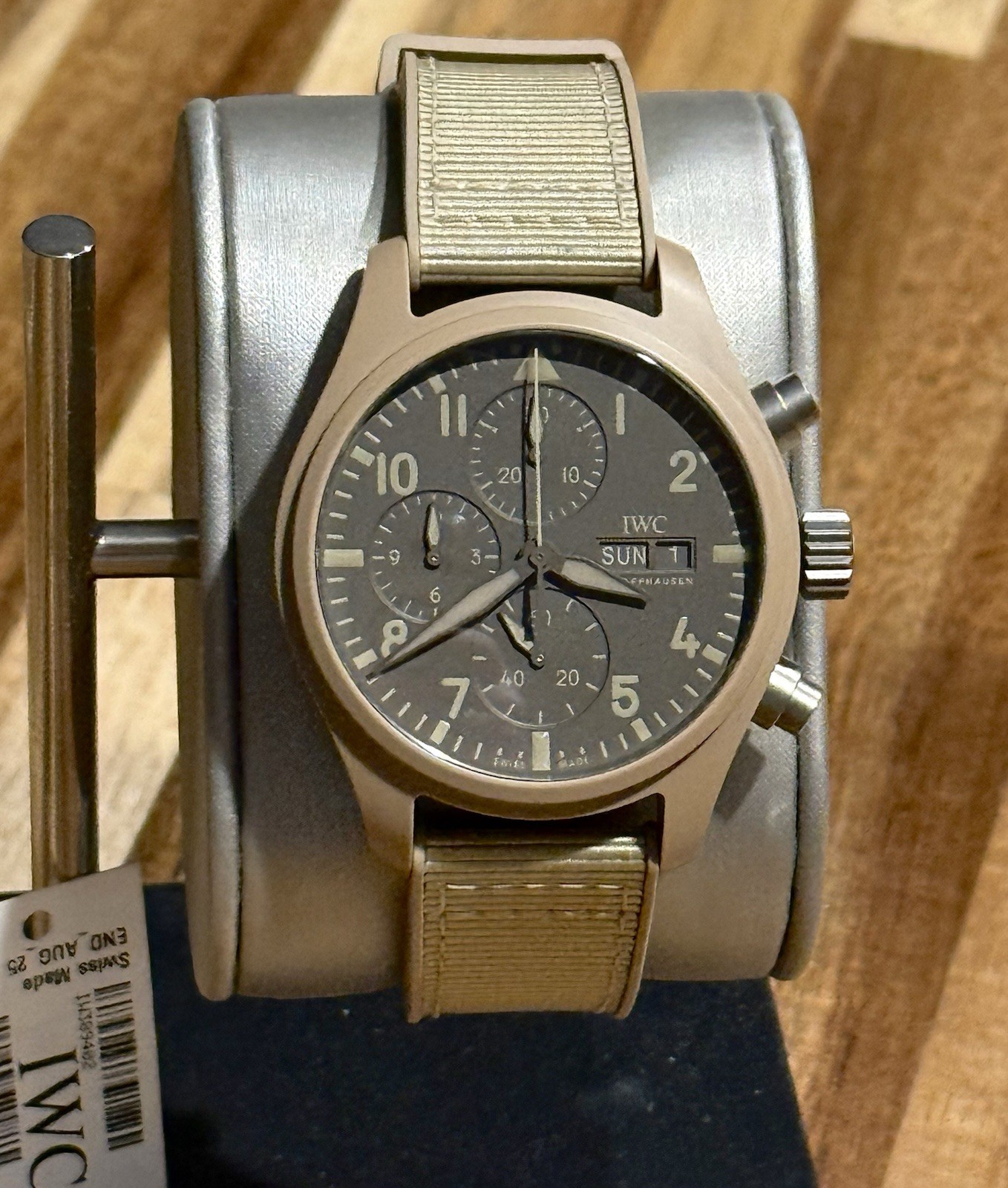 Unworn IWC PILOT Chronograph 41mm TOP GUN MOJAVE DESERT Edition IW389402