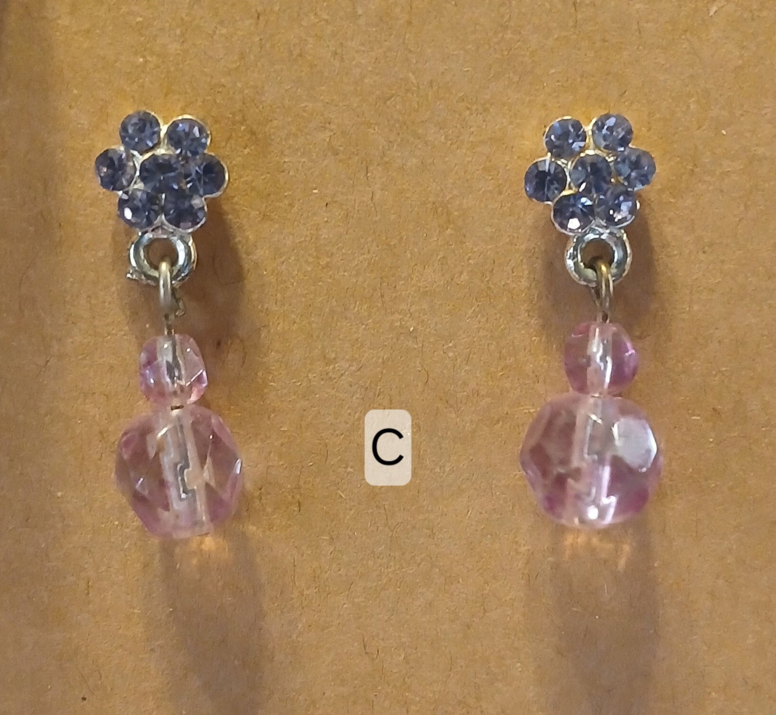 BUYER CHOOSES ONE(A, B, C, D, or E) Handmade Earrings Can do lot discount. (#33)
