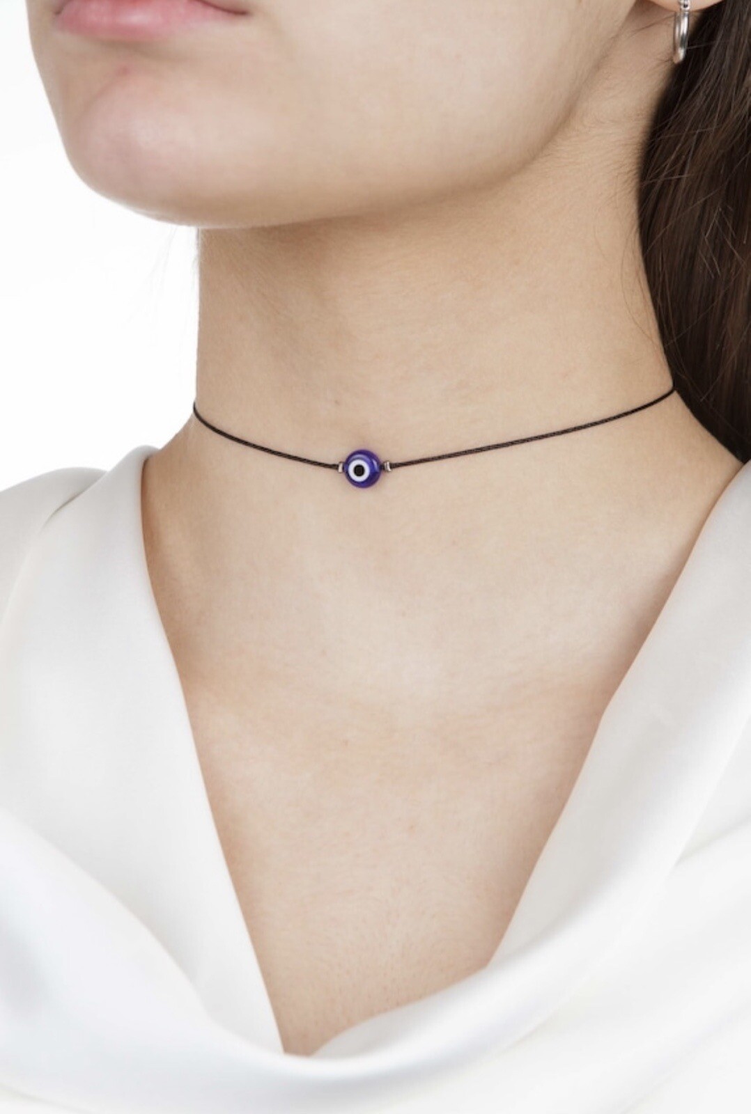 Evil Eye Necklace Evil Eye Choker Evil Eye Protection Nazar Goodluck Necklace