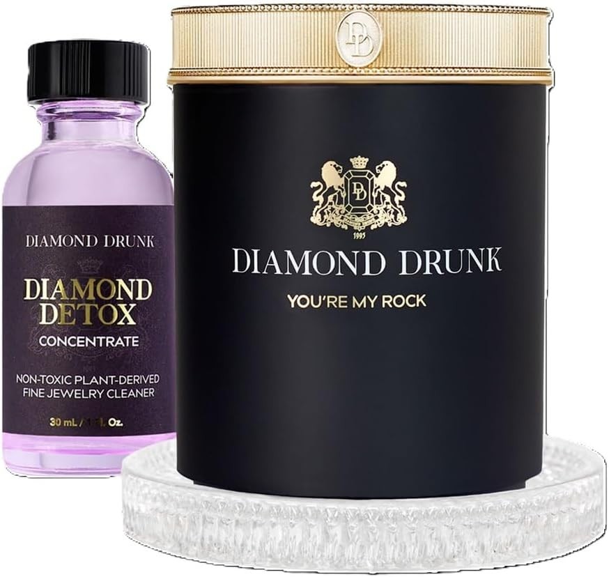 Diamond Jewelry Cleaning Kit Non-Toxic Gold Platinum Rings Fine Jewelry