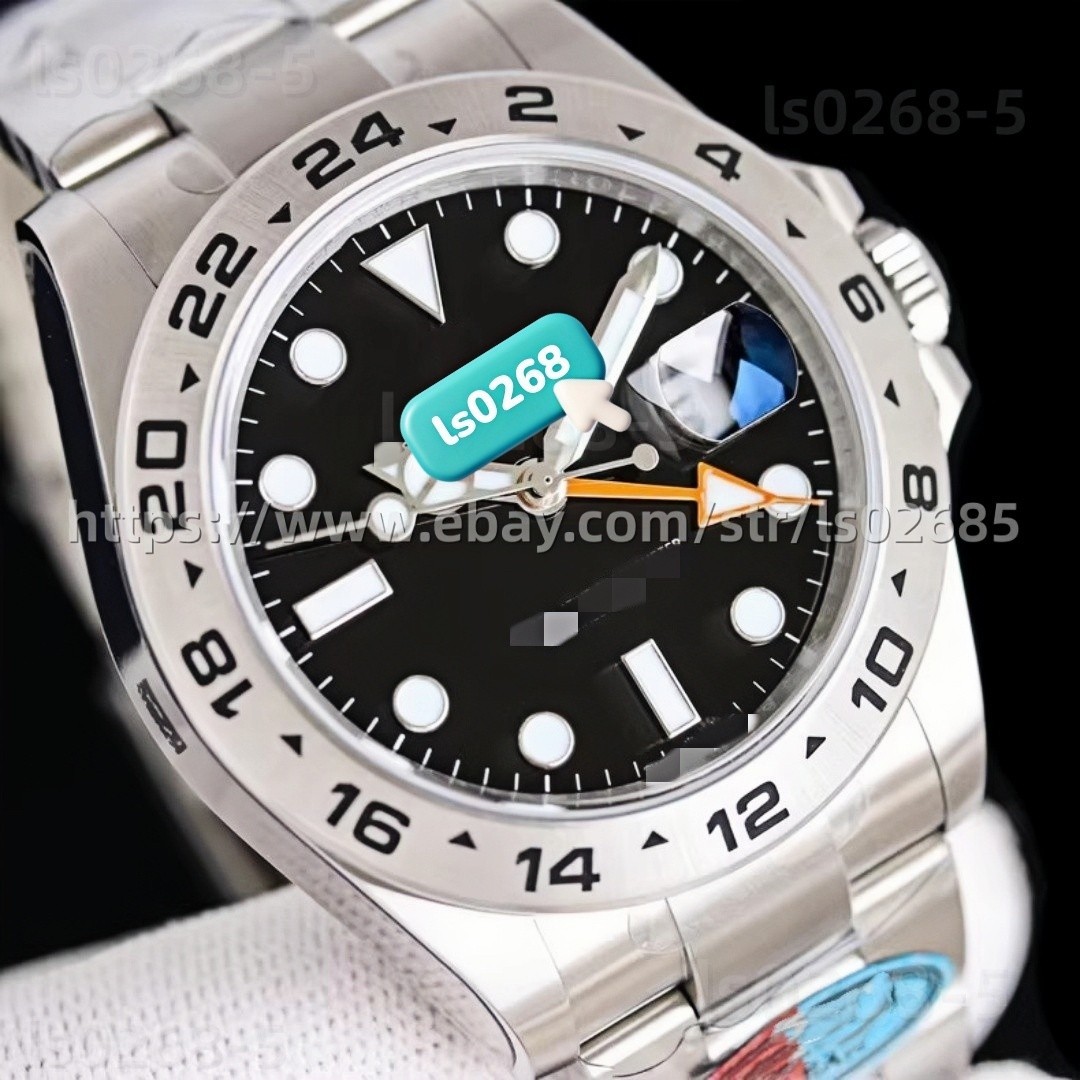 DIY Watch Part Kit for 3285 Movement 42mm SS Case+Dial+Hands+Steel Strap