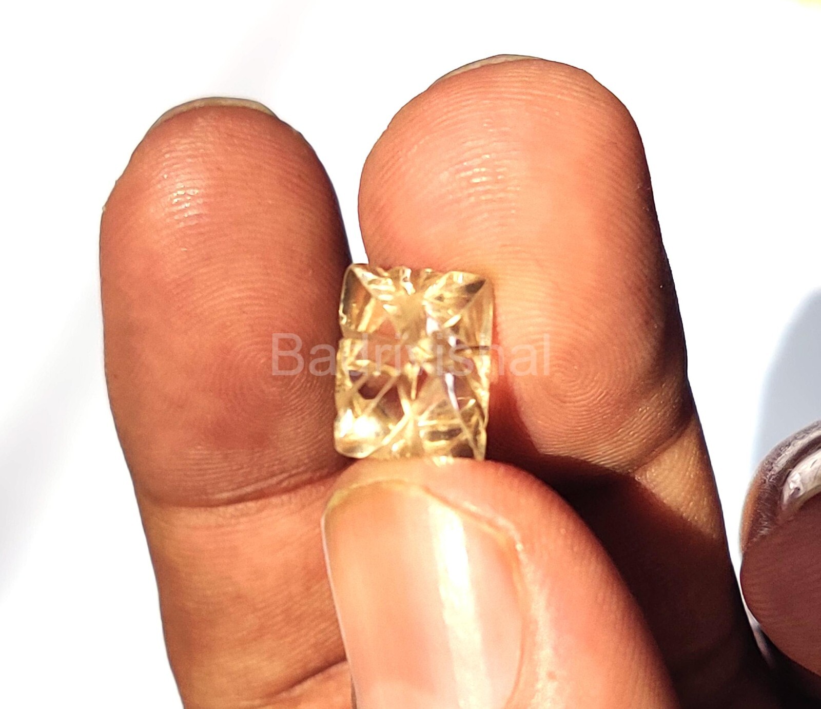 Raw Diamond 4.01Ct D-Color Certified Colorless CVD Loose Gemstone FL-Clarity EKU