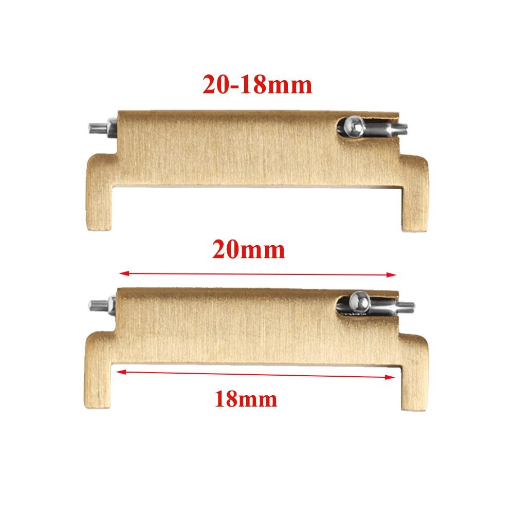 Watch Strap Adapter Pair Quick Release Connectors 18mm to 20mm 22mm 20mm to 22mm