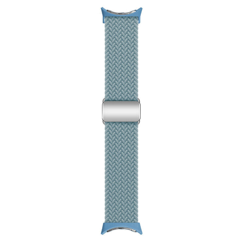 For Google Pixel Watch 3 41/45MM Replacement Magnetic Woven Nylon Elastic Band