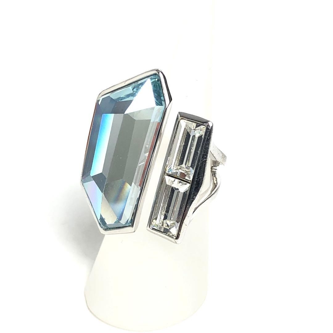 Swarovski Rio Ring Blue Crystal Silver Not specified