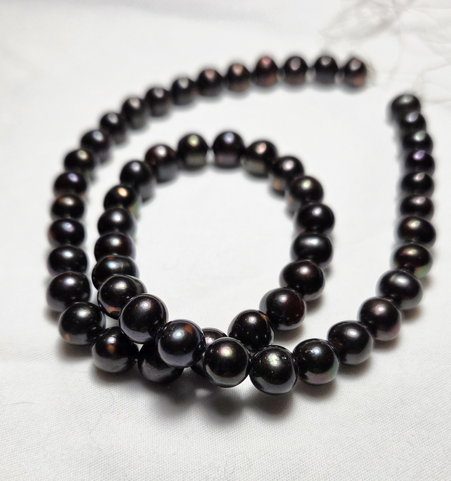 Chocolate Brown Freshwater Pearls 5mm For Jewelry Making 16 in.