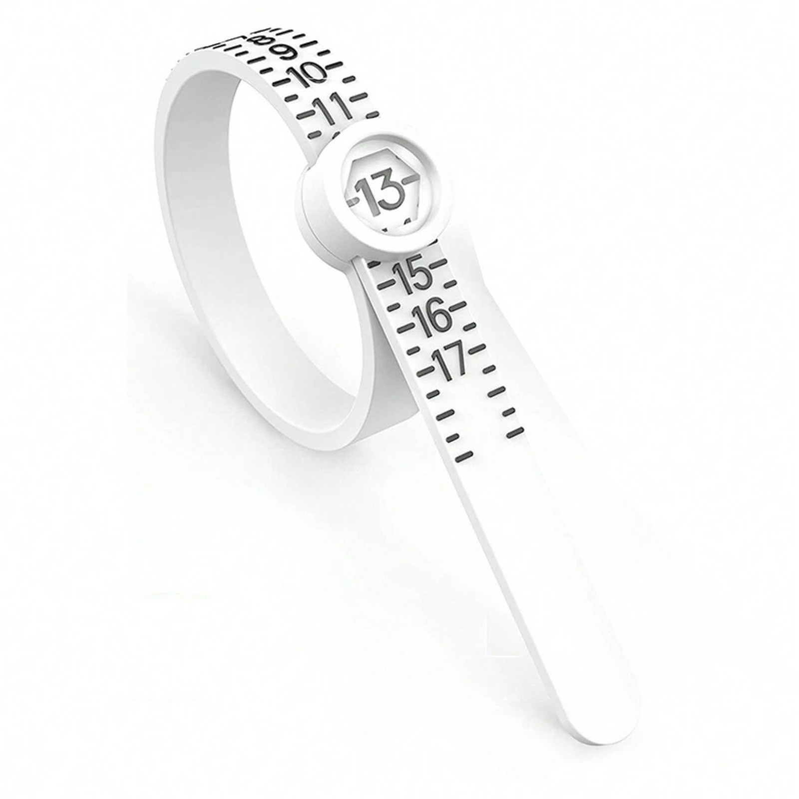 Ring Sizer Finger Measure Gauge US Sizes 1-17 Reusable Ring Sizer Measuring Tool