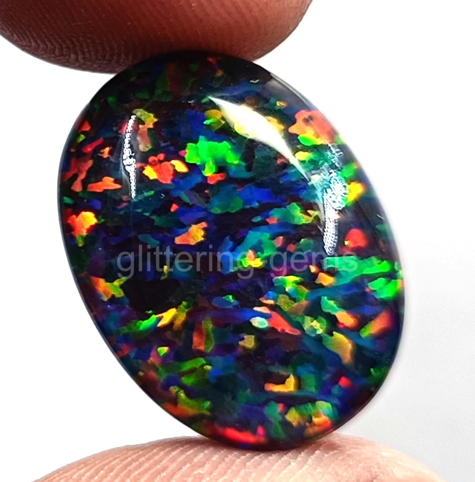 11.00 Ct Natural Fire Opal Oval Cut IGL Certified Australian Loose Gemstone 5DDL