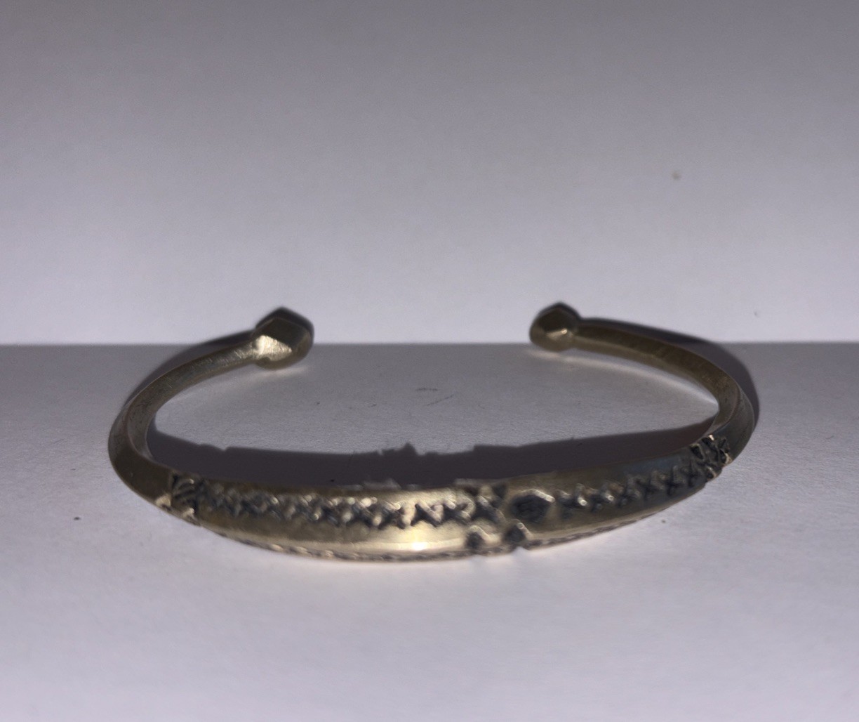Antique Native American Navajo Cuff Bracelet Old Pawn No Mark B