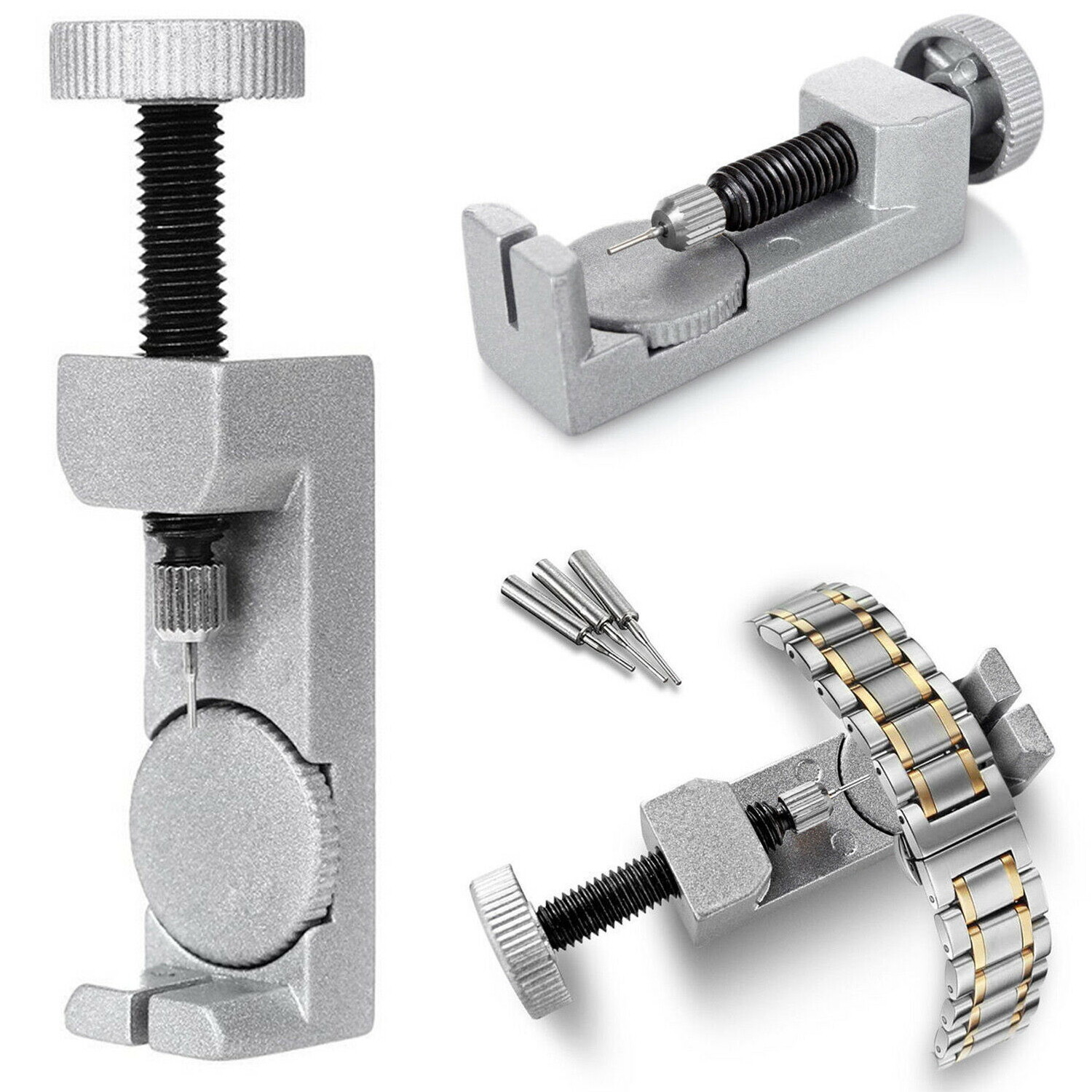 Adjustment Watch Band Strap Bracelet Link Pin Remover Repair Resizing Tool Kit