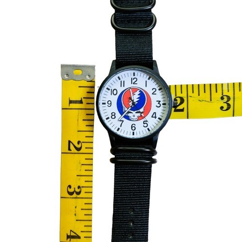 Grateful Dead Ltd Edition 2.0 Analog Watch Black Band Luminous Hands Brand New