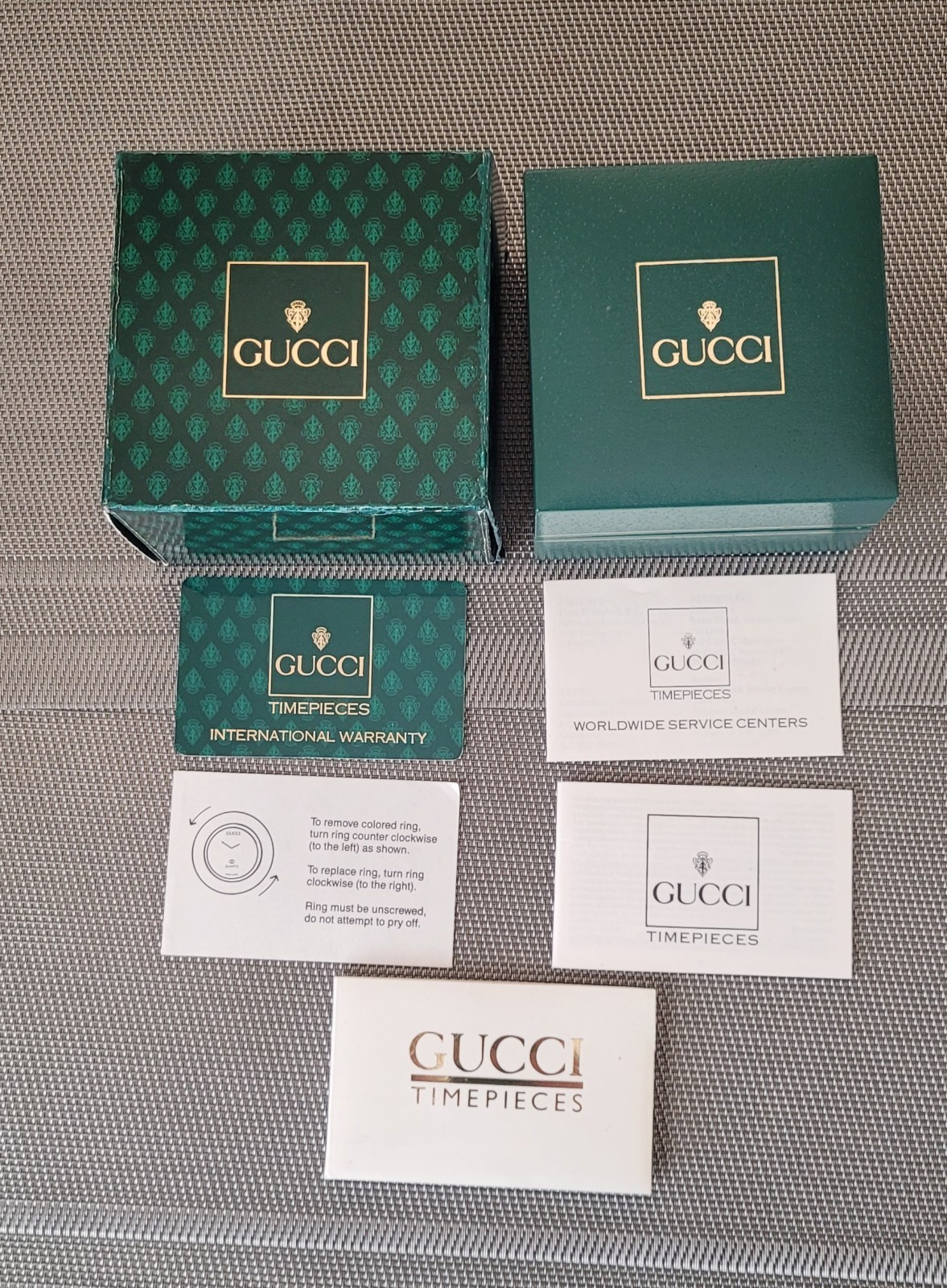 Gucci Authentic Empty Box For 1100–11/12–11/12.2💃Ladies Watch,Excellent.