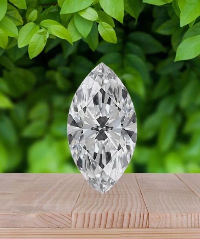 Certified Loose CVD Diamond Marquise Lab Grown 1 Pc D Color 3 x 5 mm IF Clarity