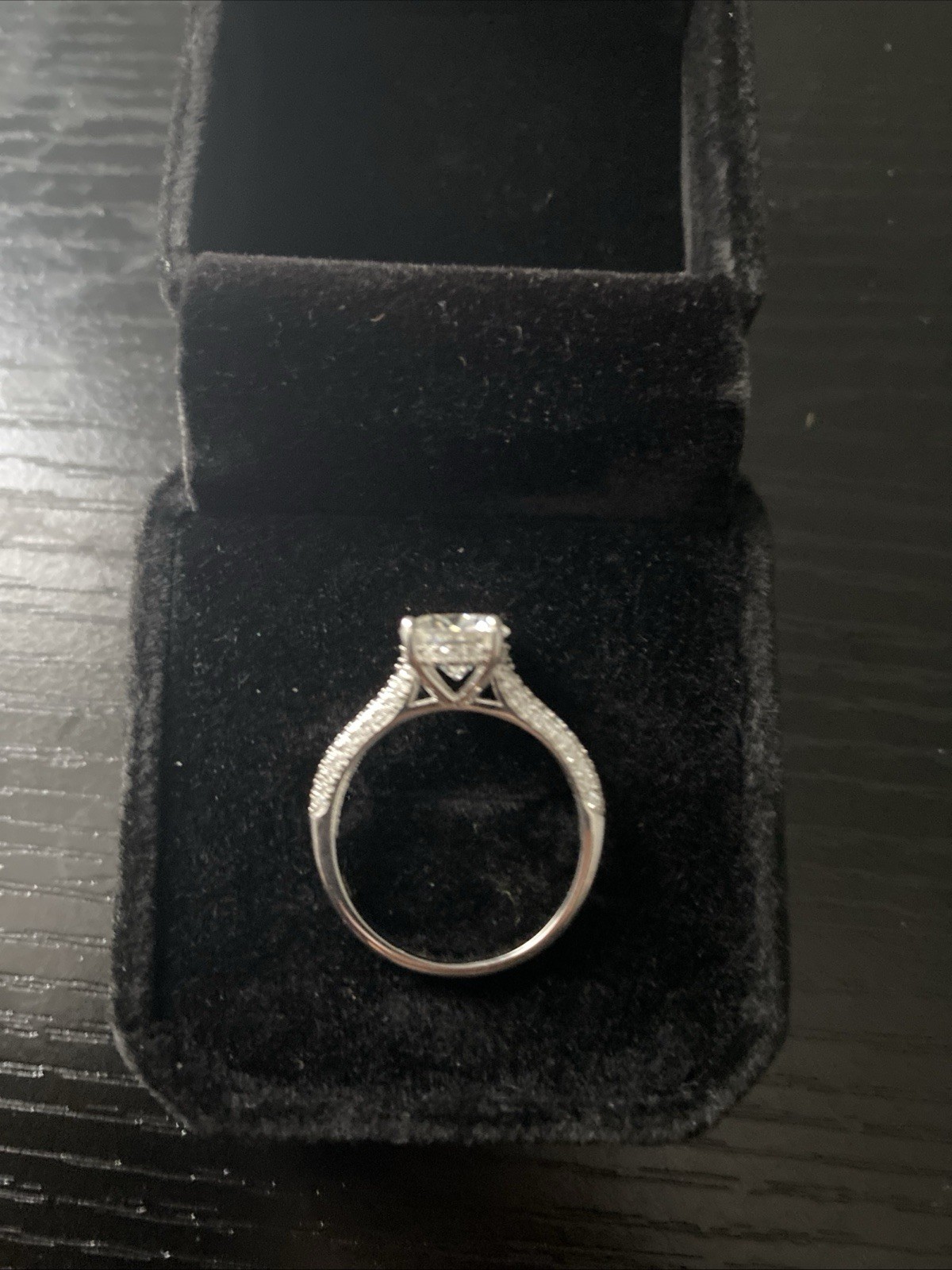 VVS1 2 CT Diamond Cut Engagement Ring