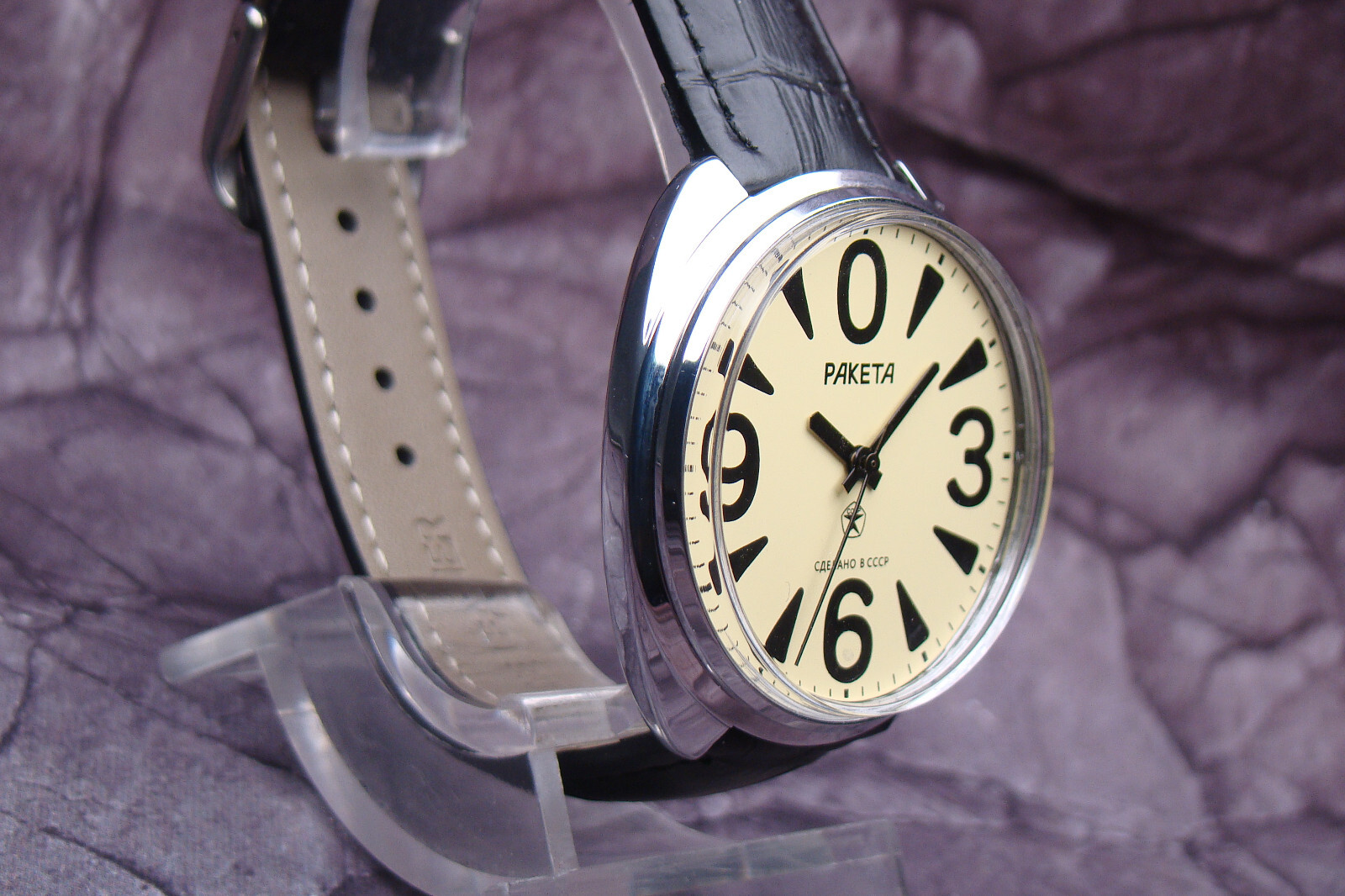 RAKETA BIG ZERO RUSSIAN SOVIET USSR CLASSIC MECHANICAL WATCH 80s excellent 9