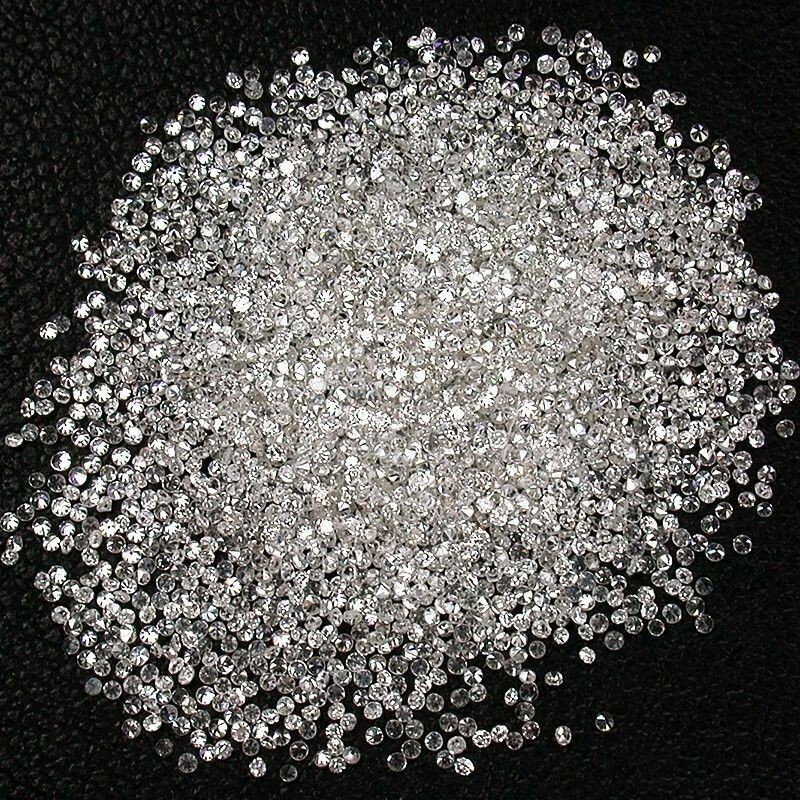Natural Loose Diamond Round 30 Pcs Lot VVS Clarity D-F White Colorless 1.20MM