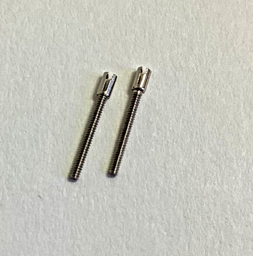 Lot 2 Female Split Stem Extender Extension Watch Winding Winder Repairs Tap 9