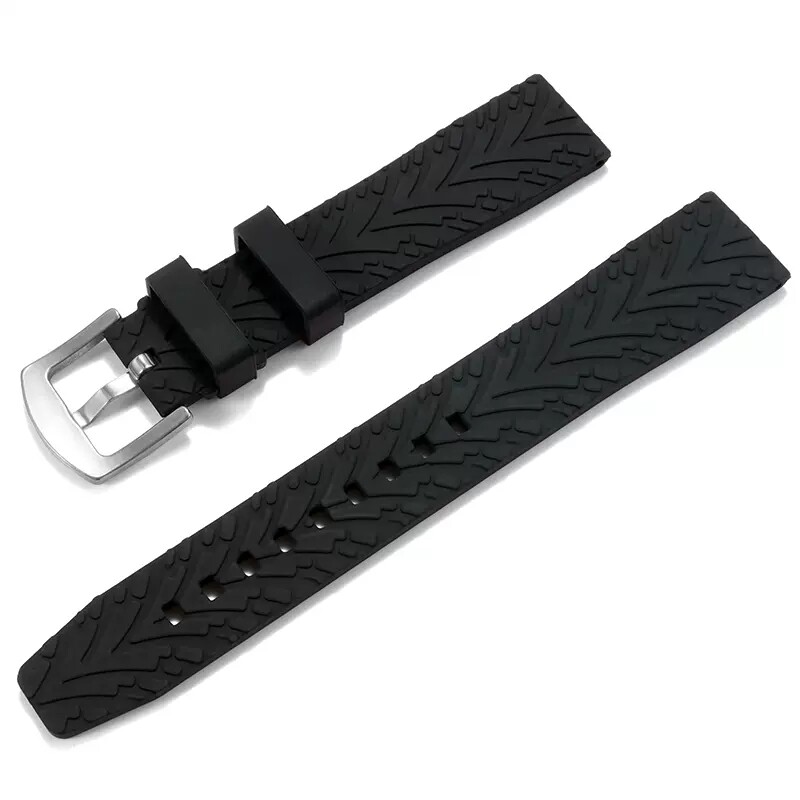XL Extra Long Silicone Watch Strap Band Replacement Bracelet 14+9cm Large Wrist