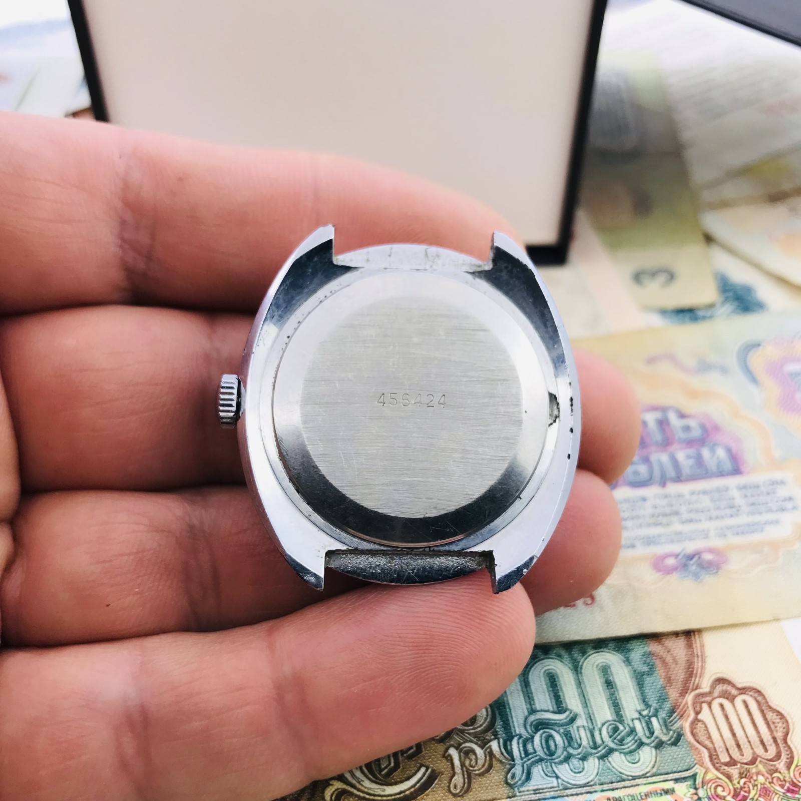 0️⃣ Rare Raketa Big Zero Soviet Mens Watch 2609 Rocket Ракета USSR Service🛠