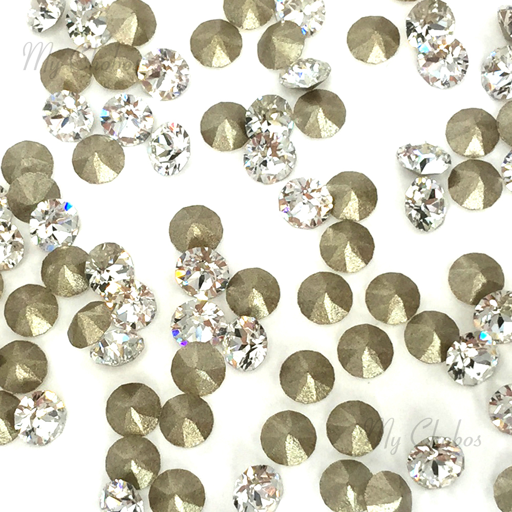 Swarovski 1088 XIRIUS Chaton pointed back rhinestone ss18-ss50 clear CRYSTAL 001