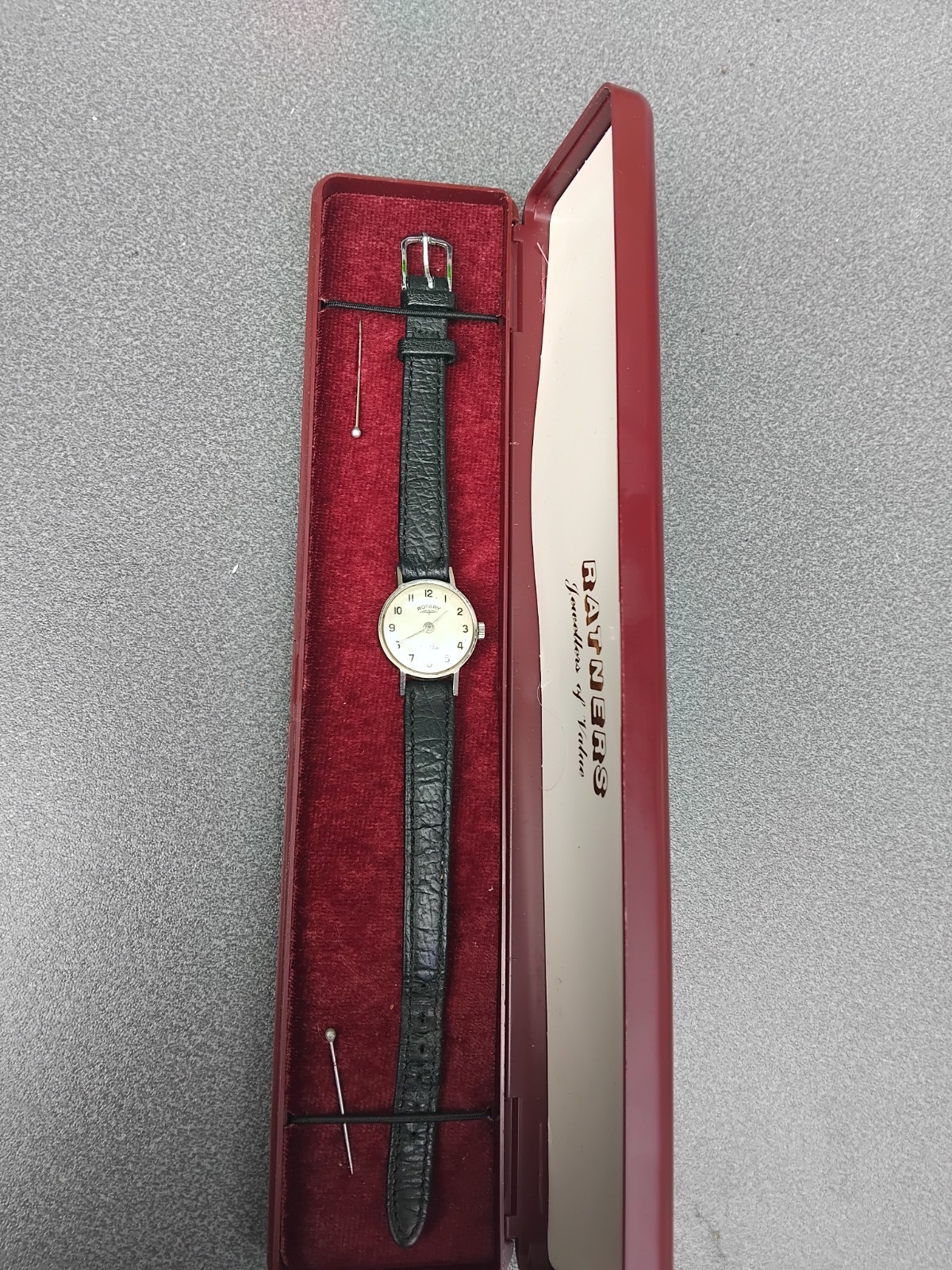 Vintage Rotary Ladies Cocktail Dress Watch Mechanical S/Steel Working Incabloc