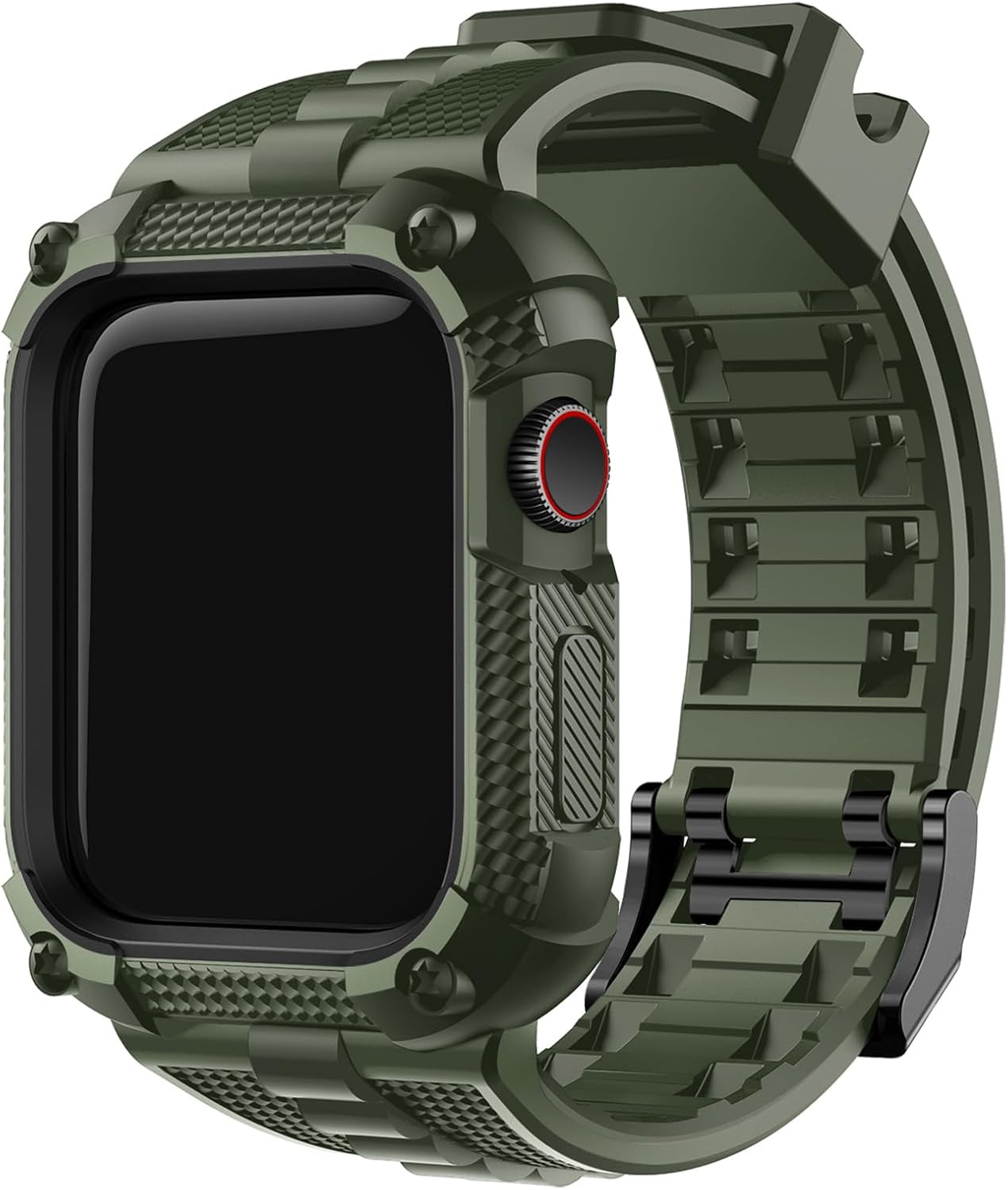 Band with Case for Apple Watch 41/40Mm | TPU Strap Fits Iwatch Series9/8/7/6/5/4