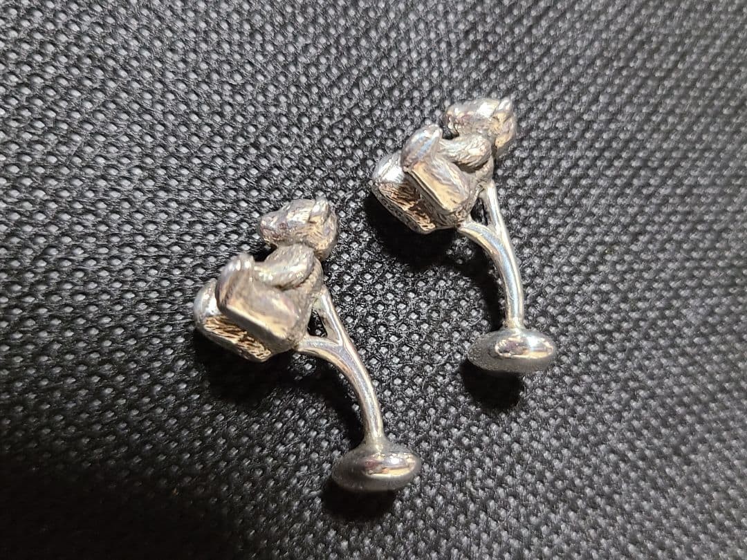 Ralph Lauren Polo Bear Cufflinks Silver 925 Vintage 14g in Bag