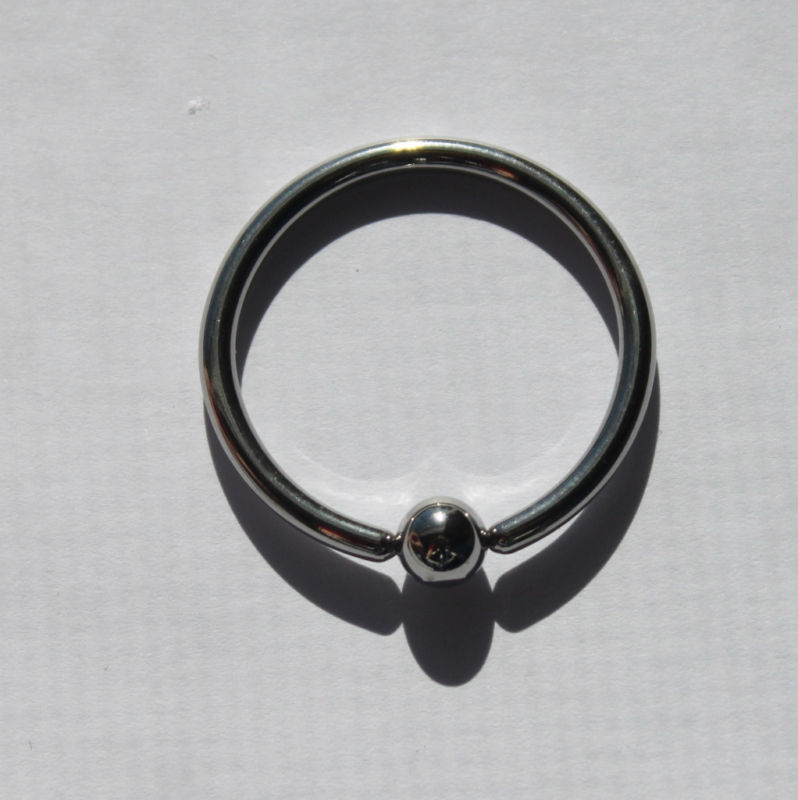 8g 3mm CBR Captive Bead Ring Body Piercing Stainless Steel